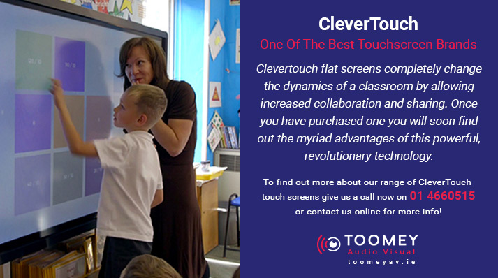 Clevertouch Interactive Touch Screen - Toomey Audio Visual