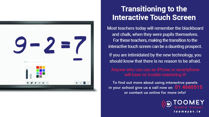 Transitioning to Interactive Touchscreens