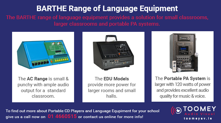 Barthe Range of Language Equipment for Schools