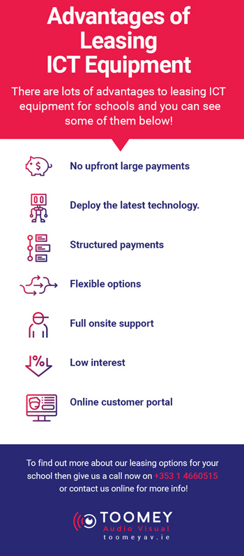 Advantages of Leasing ICT Equipment - Toomey AV