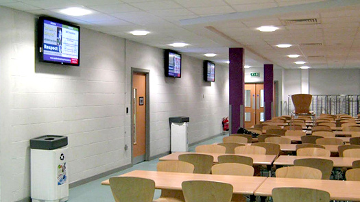 Digital Signage - School - Toomey AV Dublin