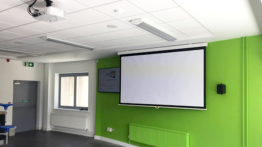 Short Throw Projector System - AV System - Toomey AV Ireland