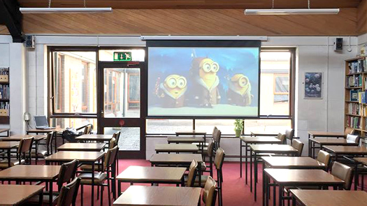 Short Throw Projector System Classroom - Toomey AV Ireland