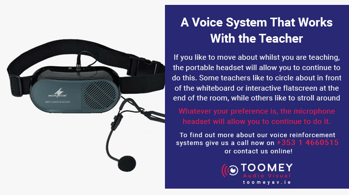 Voice Reinforcement System for Teachers