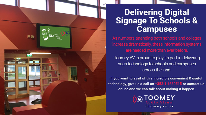 Android Digital Signage for Schools and Campuses Ireland