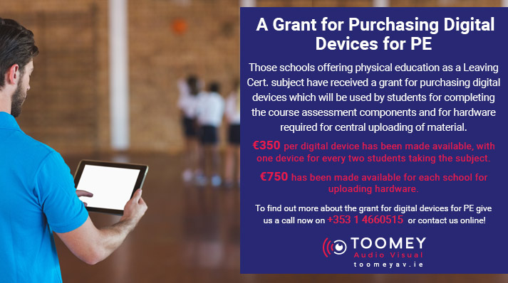 Grant Scheme for Digital Devices for PE Equipment