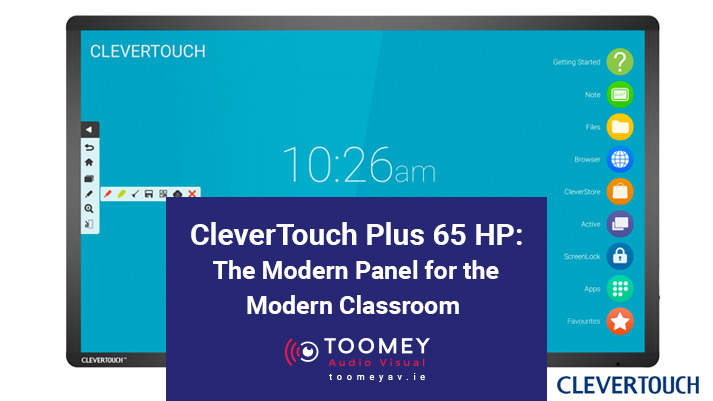 CleverTouch Plus 65 HP - The Modern Panel for the Modern Classroom