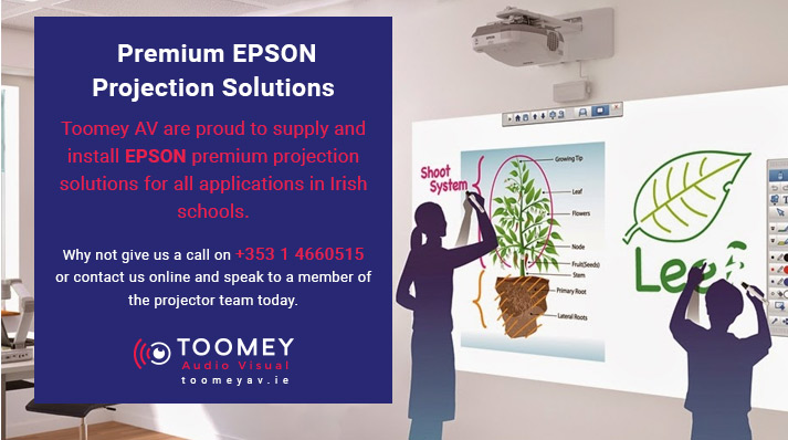 Premium EPSON Projectors for Schools - Toomey AV