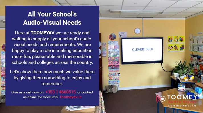 Audio Visual For Schools Ireland- Toomey AV