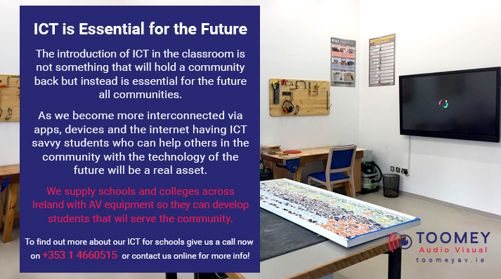 ICT Is Essential for the Future -Toomey AV