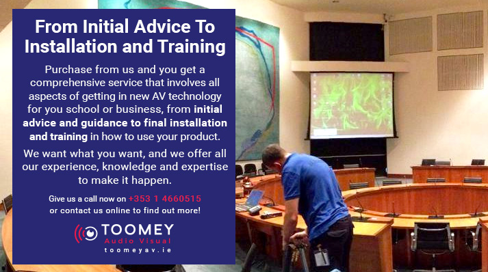 Audio Visual Installation and Training - Toomey