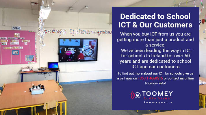 Best ICT For Irish Schools - Toomey AV