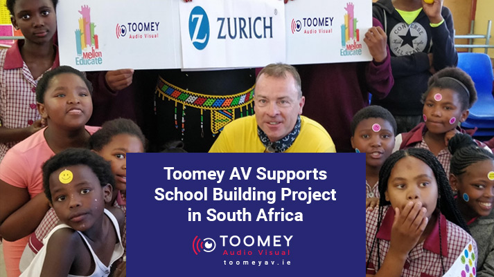 School Building Project South Africa - Toomey AV Supports