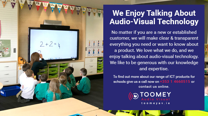 Audiovisual Techonology for Schools - Toomey AV Ireland