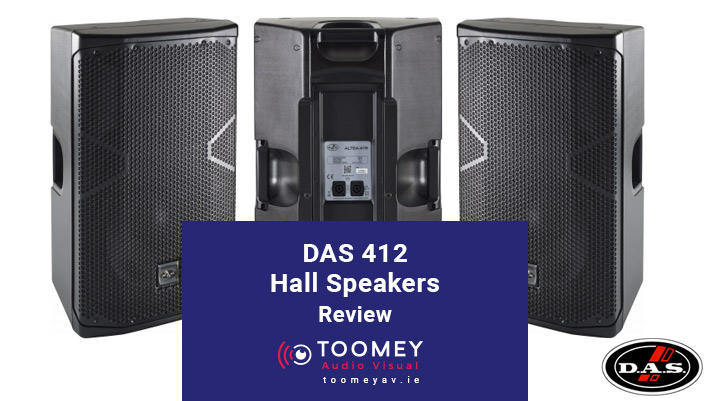 DAS Audio 412 Hall Speakers - Review - Toomey Audiovisual Dublin