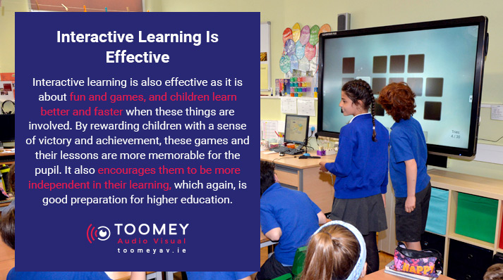 Effective Interactive Learning - Interactive Flatscreens