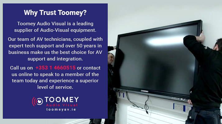 Why Trust Toomey AV for Schools