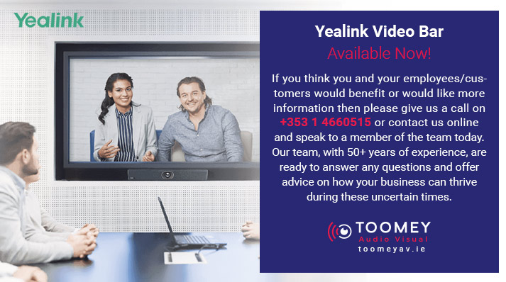 Yealink Videobar UVC 40 Buy Now - Toomey Ireland