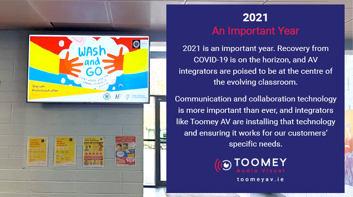 AV Integration Schools - Toomey AV - Ireland
