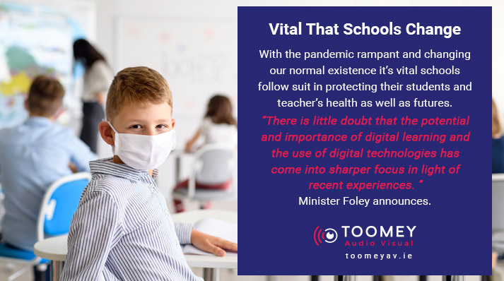 Digital Learning for Schools During Covid Pandemic - Toomey AV