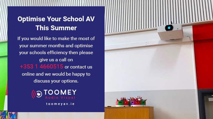 Optimise Schools Audiovisual - Toomey Ireland
