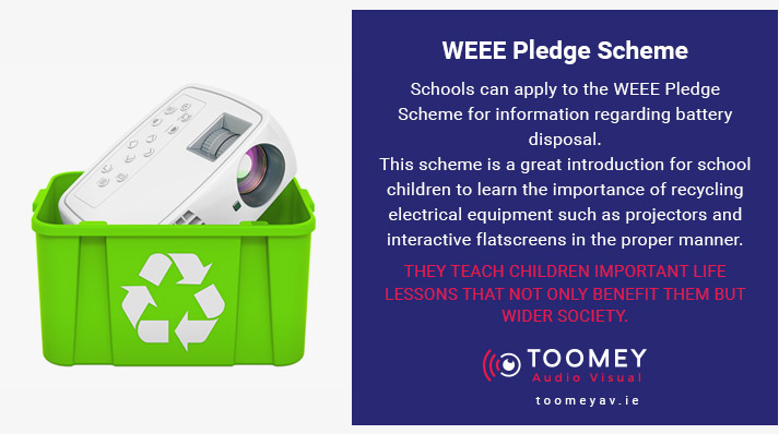 WEEE Pledge Scheme - Toomey Audiovisual