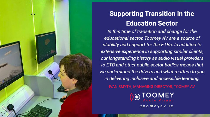 Supporting Transition in Education Sector - ETB Toomey AV