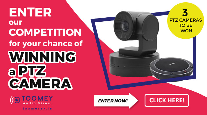 Enter Competition - Toomey AV - PTZ Camera Giveaway