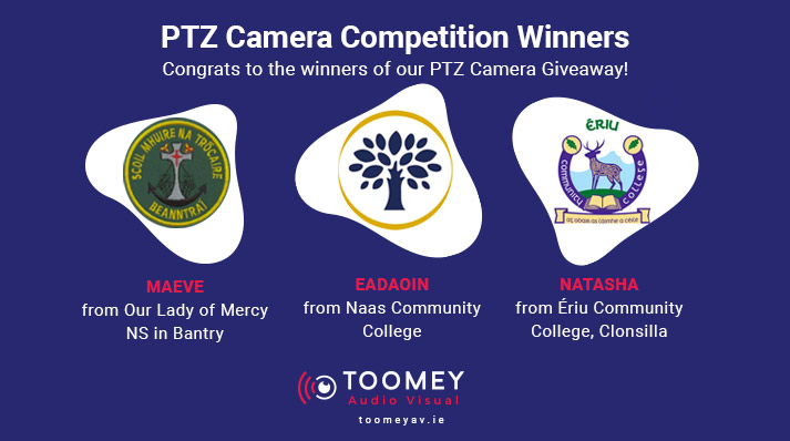 Competition Winners PTZ Camera - Toomey AV
