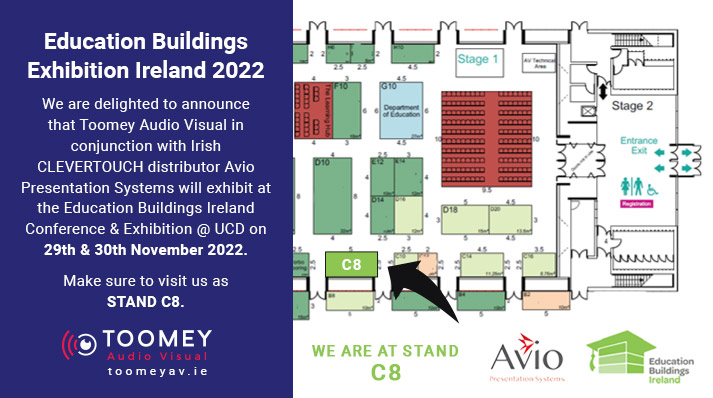 Education Buildings Exhibition Ireland 2022 - Toomey