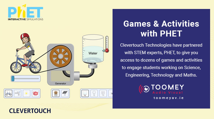 Games Activities PHET - Clevertouch Toomey Ireland