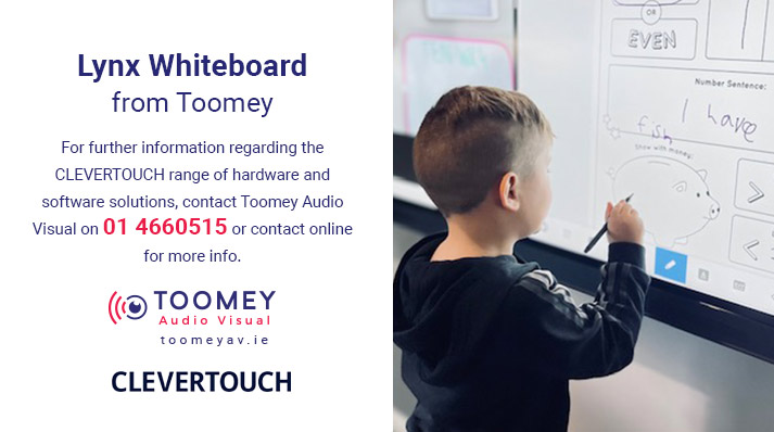 Lynx Whiteboard for Schools Ireland - Toomey