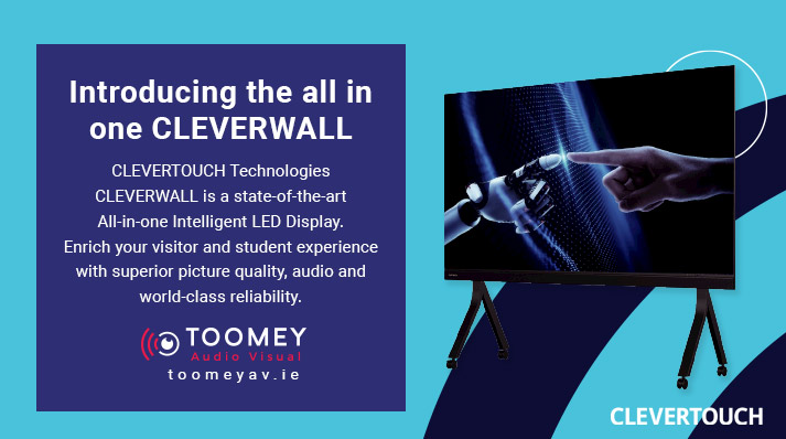 All in One CLEVERWALL - LED display - Toomey AV Supplier