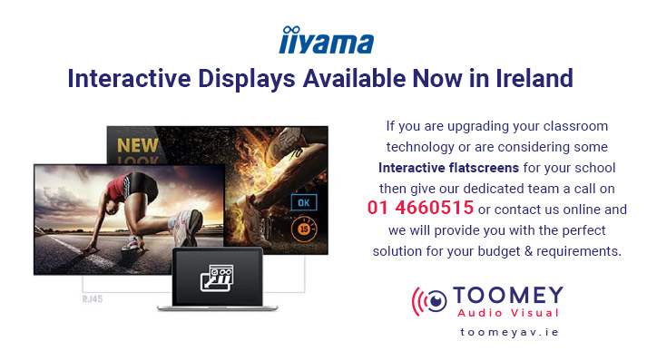 iiYama interactive Display Available Now Ireland - Toomey AV