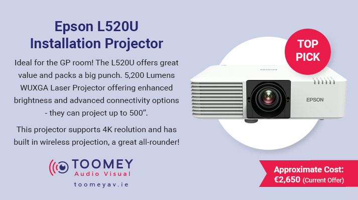 Epson L520U Installation Projector - ICT Grant for Schools