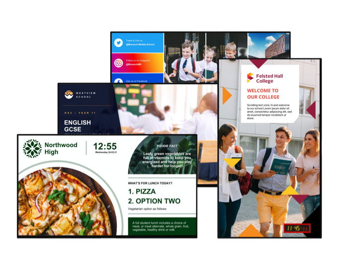 CM Pro Monitors - Digital Signage Irish Schools - Toomey