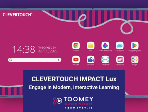Clevertouch Impact Lux - Interactive Learning - Toomey AV Dublin