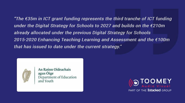 ICT Grant Funding Digital Strategy 2025 - ToomeyAV