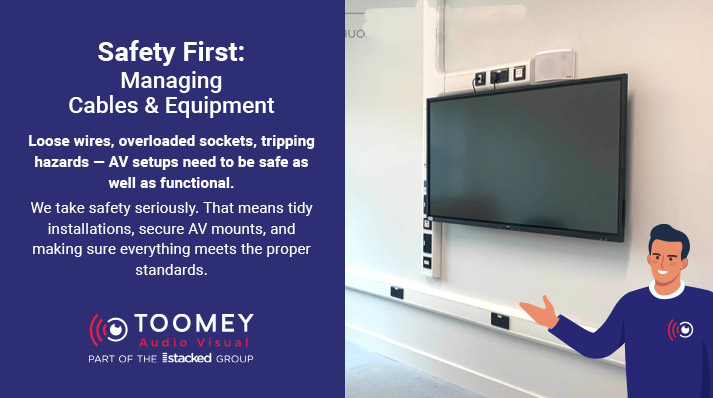 Safety First- Managing Cables and Equipment - ToomeyAV