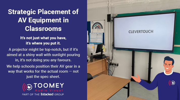 Strategic Placement of AV Equipment in Classrooms - ToomeyAV