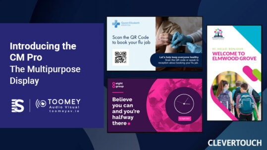 Introducing CM Pro - Multipurpose Display - ToomeyAV