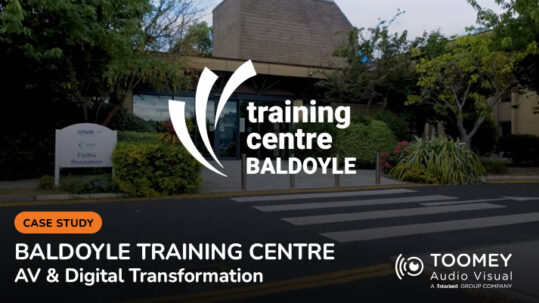 Baldoyle Training Centre Toomey AV - Case Study