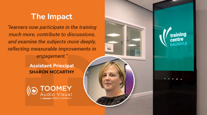 Baldoyle Training Centre Toomey AV - Impact - Case Study