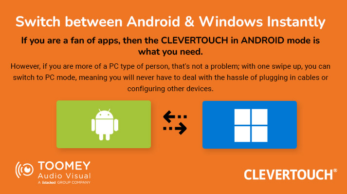 Switch between Android and Windows - ToomeyAV