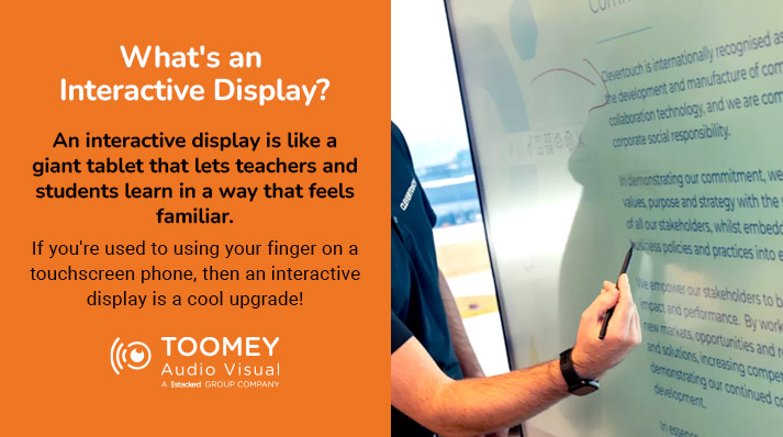 What is an Interactive Display - Audiovisual Classrooms Ireland