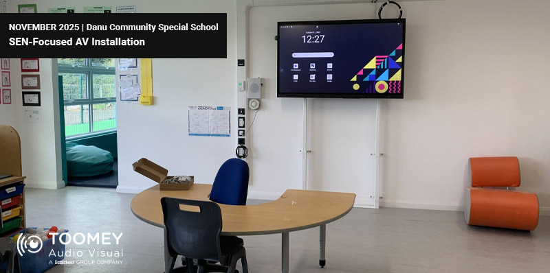 Danu Community Special School AV Installation ToomeyAV