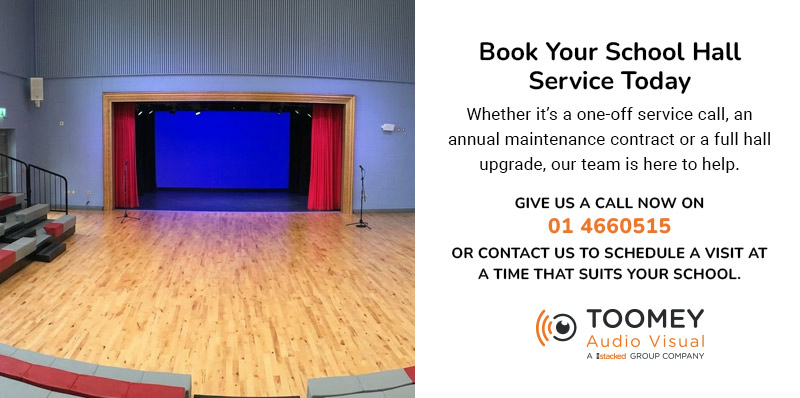 Book Your Schools Hall Service Today ToomeyAV