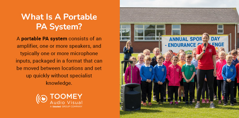 What is a portable PA System - ToomeyAV