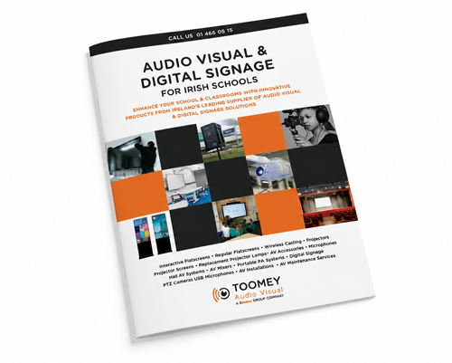 Audio Visual Digital Signage Irish Schools Brochure ToomeyAV