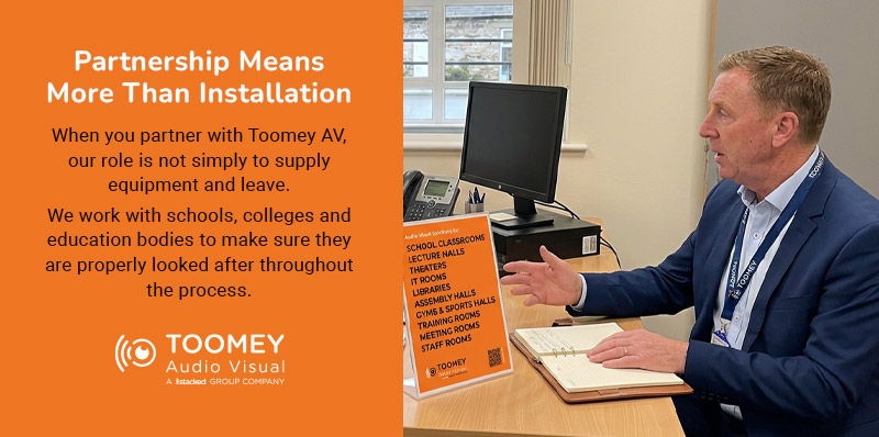 Partnership Means More Than Installation - ToomeyAV
